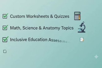 design engaging quizzes, worksheets, and lesson materials with ai