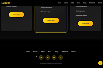 create a modern, responsive and animated website using HTML, CSS and js