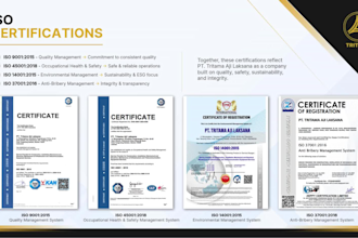 design a professional company profile and business presentation
