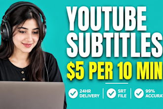 create accurate youtube subtitles and captions