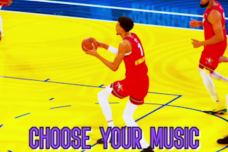 edit engaging sports highlight reel and hype videos