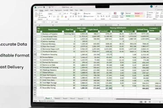 convert scanned PDF images to editable excel CSV
