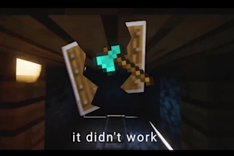 turn your photo into a cinematic minecraft edit