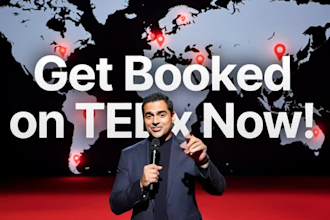 get you booked on tedx as a speaker with coaching and outreach