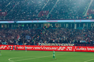 create 3d stadium led advertising and pitchside animation