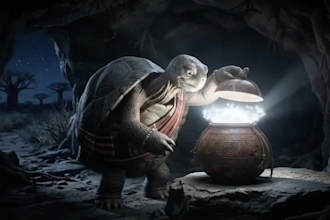 3d african folktale african folktales african story ai storytelling pixar
