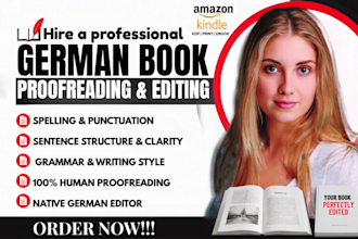 do german proofreading and editing grammar check german book editor proofreading