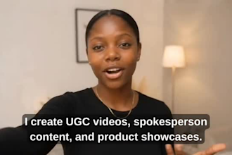 ai ugc video ai ugc product female  ugc spokesperson ugc video content creator