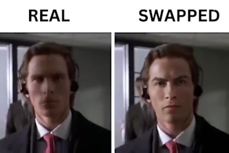 do face swap, face replacement,face swap video image editing fix picture videos