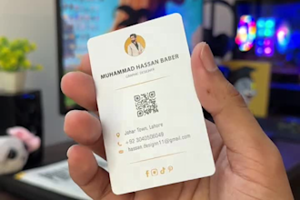 design professional and luxury visiting cards
