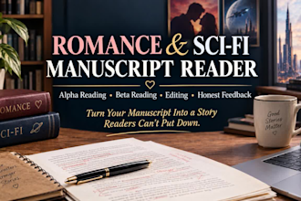 arc read alpha read beta read edit your romance fiction sci fi manuscript