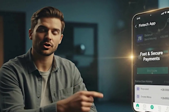 create mobile app ads video, spokesperson app  walkthrough app explainer video