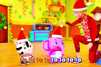 create 3d christmas animation video 3d christmas video ads ugc rhyme halloween