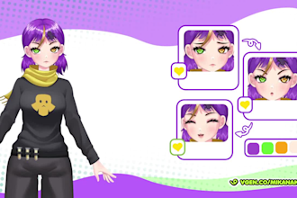 design live2d vtuber avatar model nsfw vtuber  commission for vtuber studio