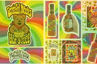 design custom illustrated product labels