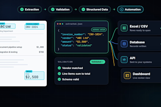 build ai document extraction and ocr automation systems