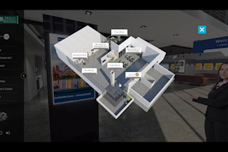 create an immersive, experiential, interactive sales presentation