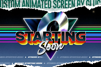 create animated screen for your stream