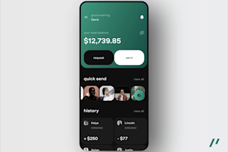 develop fintech app, p2p money transfer app or wallet app