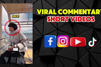 create viral commentary shorts with high retention