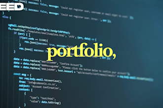 develop a modern responsive react nodejs and mongodb website