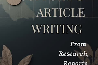 provide academic support with research, summaries, and editing