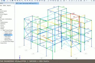 model industrial steel structures