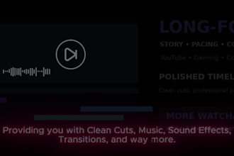 professionally edit your short form and long form videos