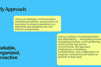 be your personal virtual admin assistant