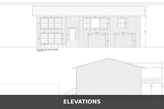 do architectural blueprint and permit drawing set for your house
