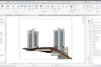 create revit bim model from dwg and point cloud