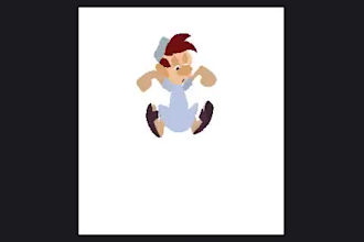 animate custom 2d game sprites and character loops