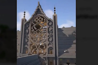 build custom survival minecraft maps, spawns, lobbies, castles and structures
