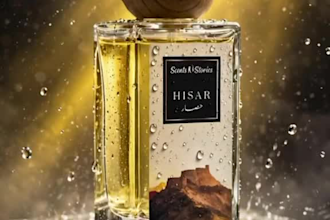 create a luxury cinematic perfume advertisement video