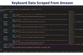 do web scraping, ecommerce product data extraction and amazon scraping