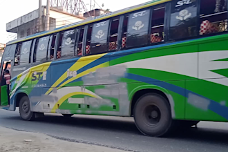 create bus video for social media