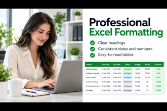 clean, format, merge and split excel data
