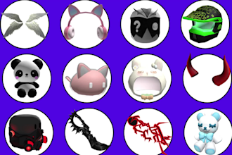 make professional roblox 3d asset for ugc