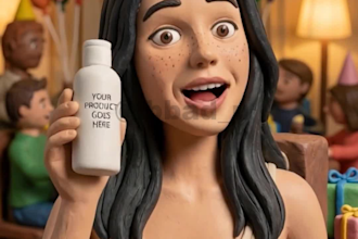 create ai video ads claymation, pixar style and ugc for meta dtc ads