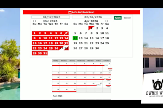 build an direct booking vacation rental website