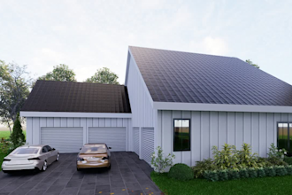 do photorealistic interior design, exterior design rendering