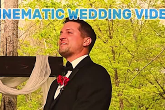 edit wedding video with cinematic storytelling