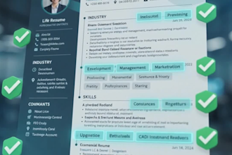 create an ats optimized resume and linkedin profile