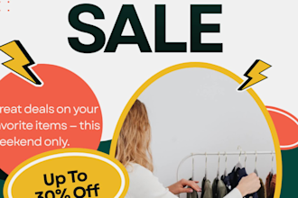 design professional business flyers and canva edits