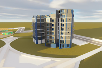 create detailed sketchup 3d models for architecture