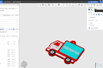 design custom 3d printable keychains, tags and fridge magnets for multicolor
