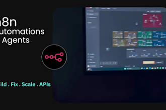build n8n ai automation, n8n workflow and ai chatbot, n8n expert