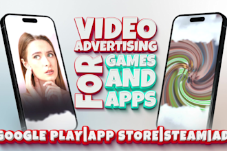 create a professional mobile game trailer or gameplay video
