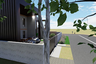 make 3d on revit and provide renders on d5