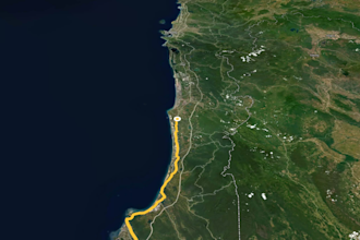 create an animated travel route map video for your journey